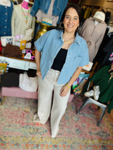 Load image into Gallery viewer, Sammie Denim Top
