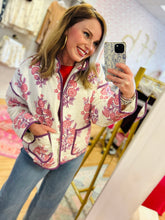 Load image into Gallery viewer, Love Notes Quilted Jacket