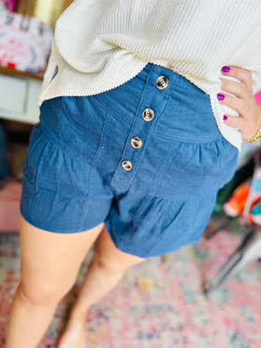 Perfect perfection corduroy shorts