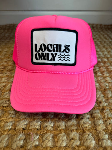 Locals Only Trucker Hat