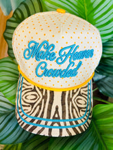 Load image into Gallery viewer, Make Heaven Crowded Zebra Hat