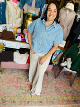 Load image into Gallery viewer, Sammie Denim Top