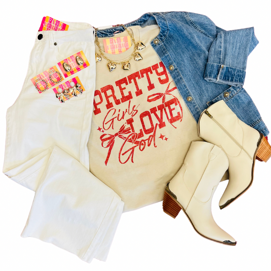 Pretty Girls Love God Graphic
