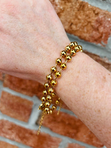 Mandi Gold Clasp Bracelet