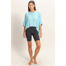 Load image into Gallery viewer, Relaxed High-Low Batwing Sleeve Top