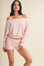 Load image into Gallery viewer, Soft Knit Off Shoulder Slouchy Top