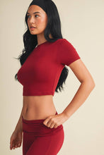 Load image into Gallery viewer, Soft Knit Jersey Crewneck Tee