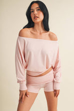 Load image into Gallery viewer, Soft Knit Off Shoulder Slouchy Top