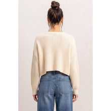 Load image into Gallery viewer, Oversized Cropped Sweater