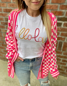 Hello Love Graphic Tee