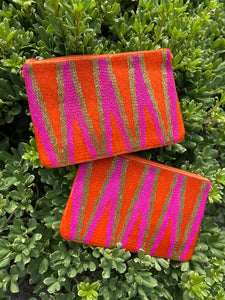 Laura Zig Zag Clutch