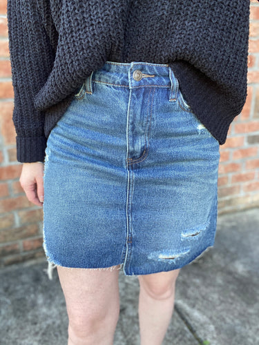 Eleven Denim Skirt